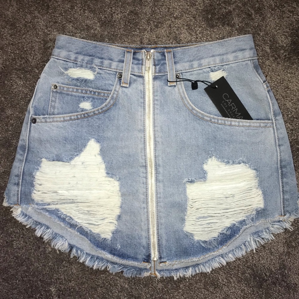 CARMAR DENIM SKIRT